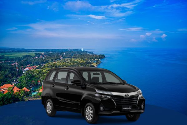 gambar sewa mobil di lombok
