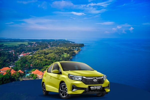 gambar sewa mobil di lombok